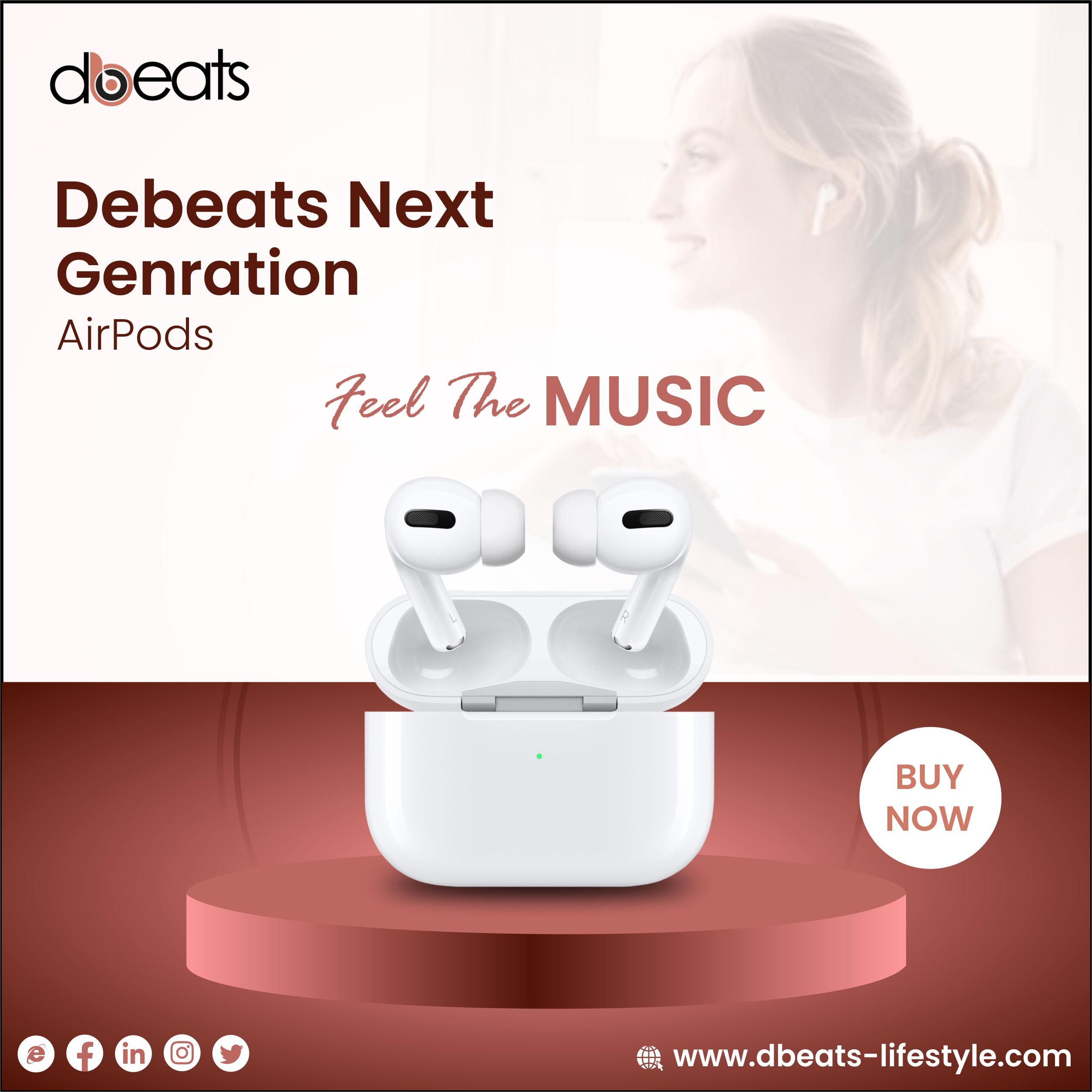 Airpods Pro Next Generation with Charging Case Bluetooth Headset (White, True Wireless) Airpods Pro Next Generation with Charging Case Bluetooth Headset (White, True Wireless)